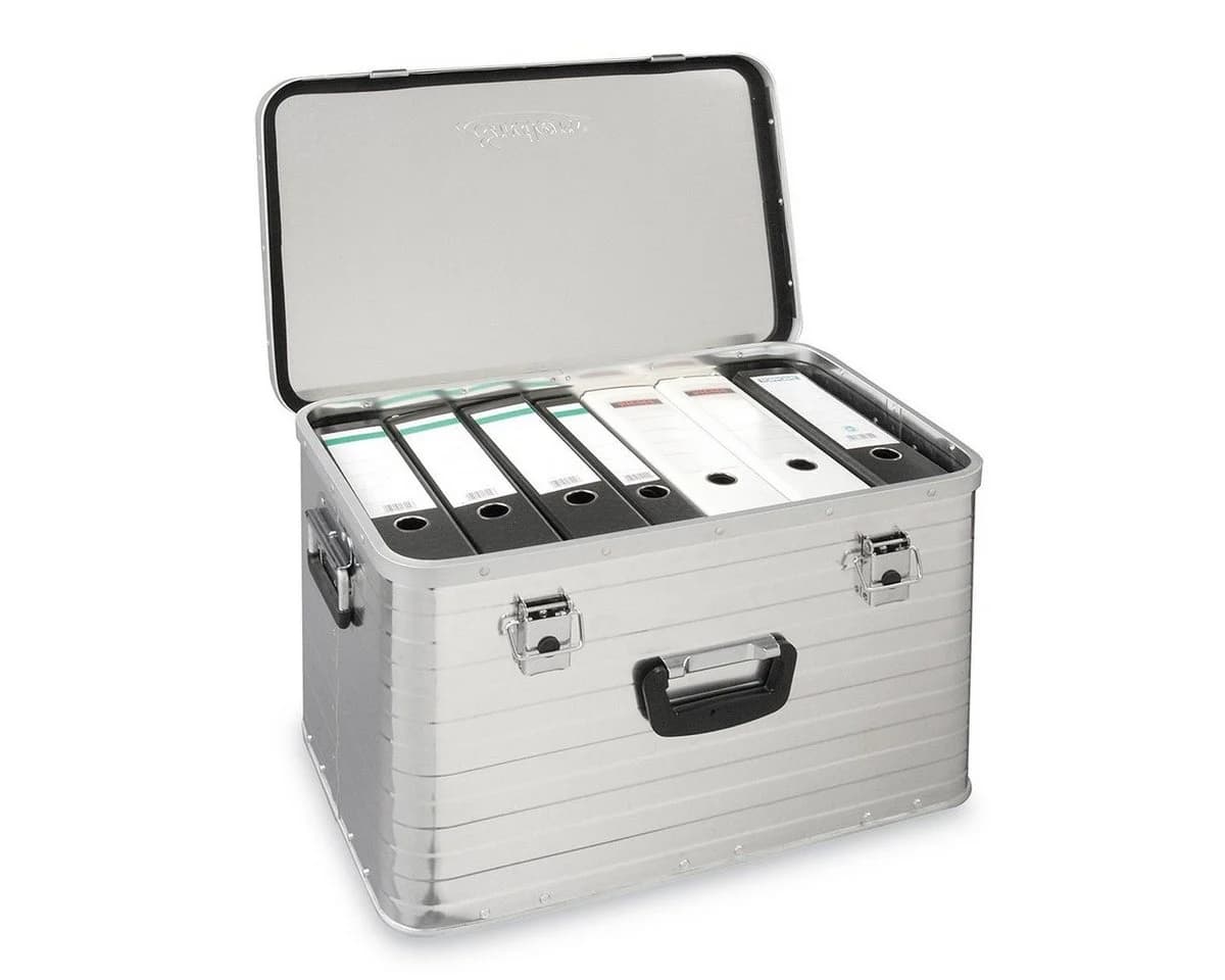 Enders® Alubox 63 Liter Aufbewahrungsbox mit Schloss-Set - Bild 3