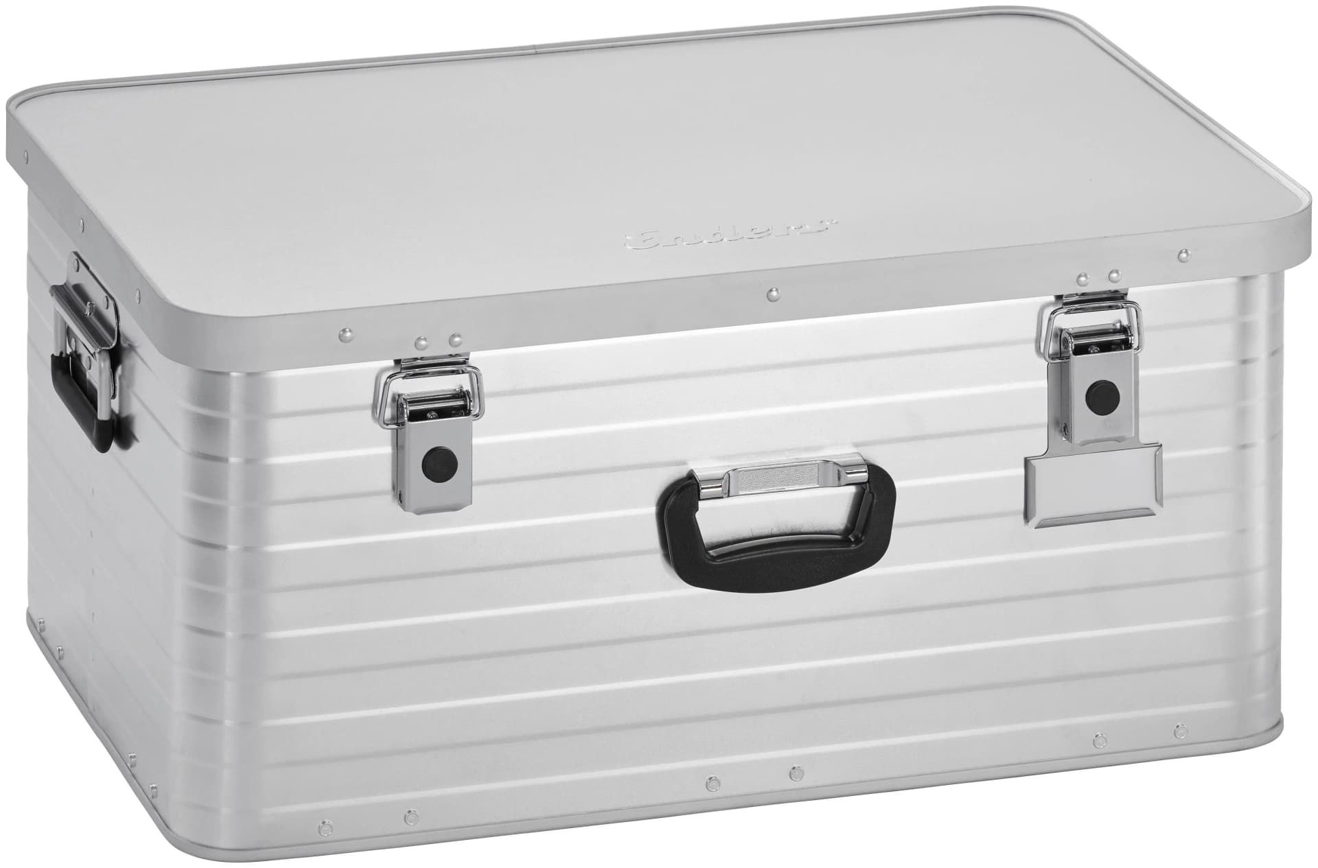 ENDERS Toronto XL Aufbewahrungsbox Aluminium Silber 80 Liter - Bild 2