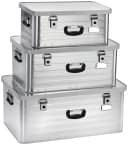ENDERS Toronto Aluminium Transportbox Silber 47L/80L/130L Bild 2