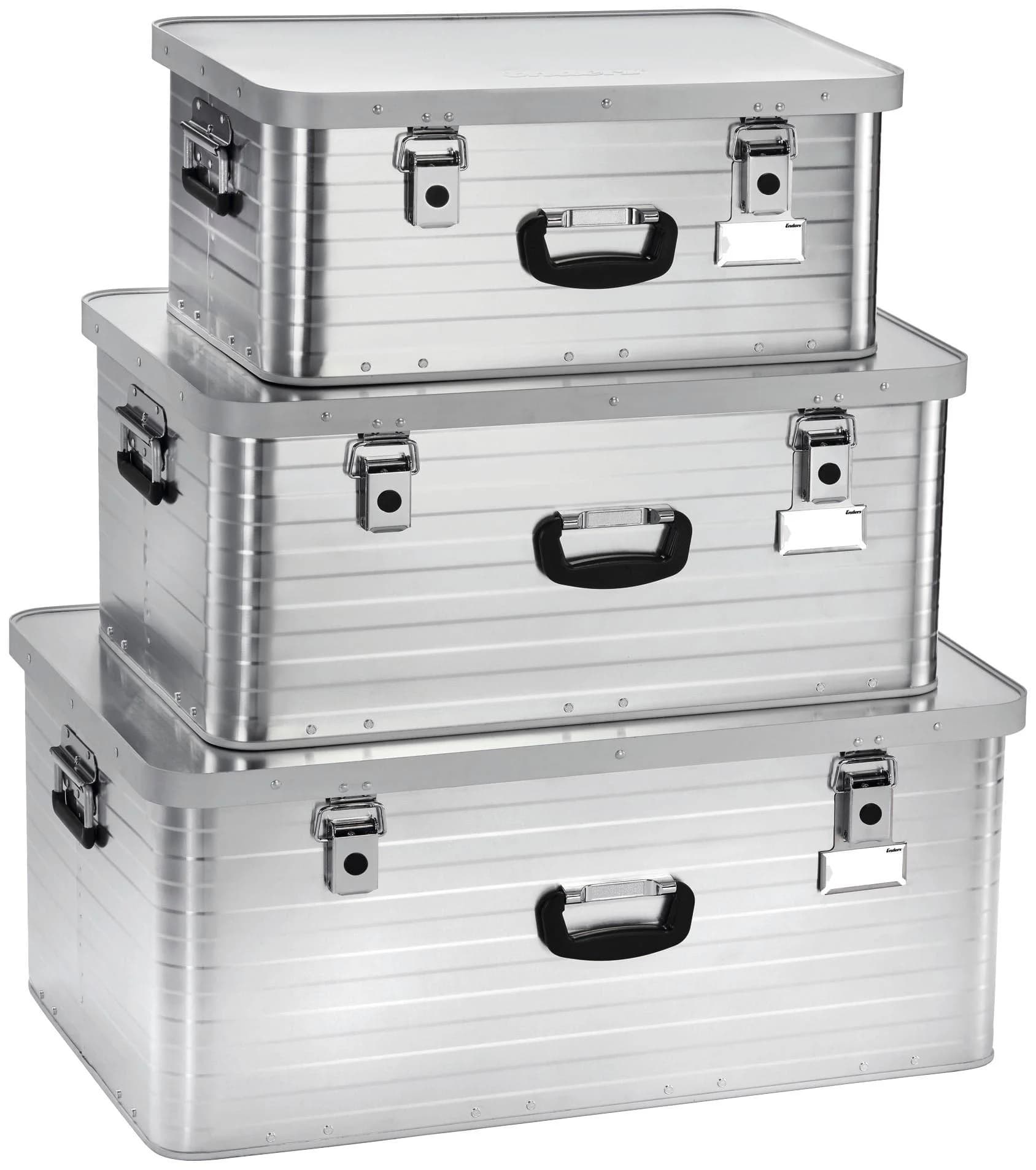 ENDERS Toronto Aluminium Transportbox Silber 47L/80L/130L - Bild 2