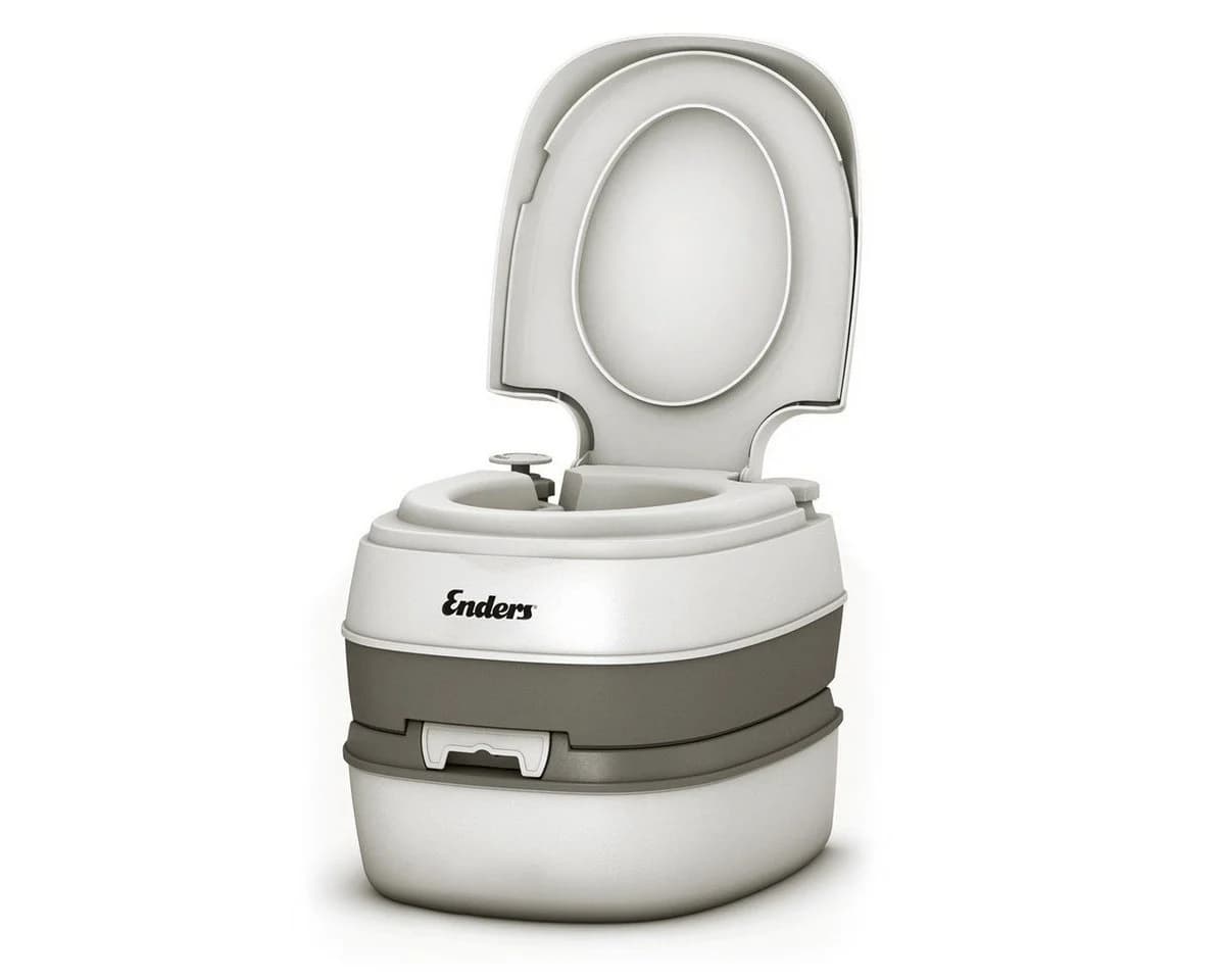 Enders® Campingtoilette Starter-Set Blue XL Comfort mit Kolbenpumpe