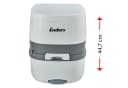 Enders® Campingtoilette Supreme mit Papierhalter & Belüftung Bild 5