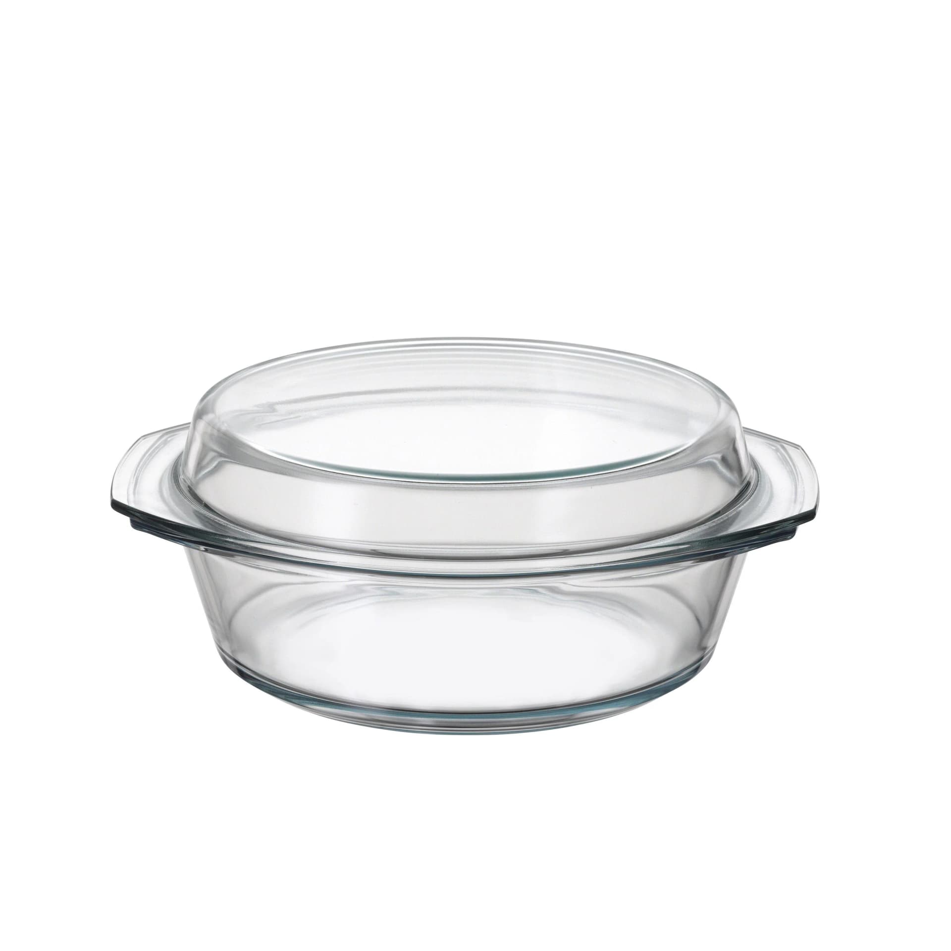 BOHEMIA CRISTAL Backform rund 2,50 Liter Borosilikatglas
