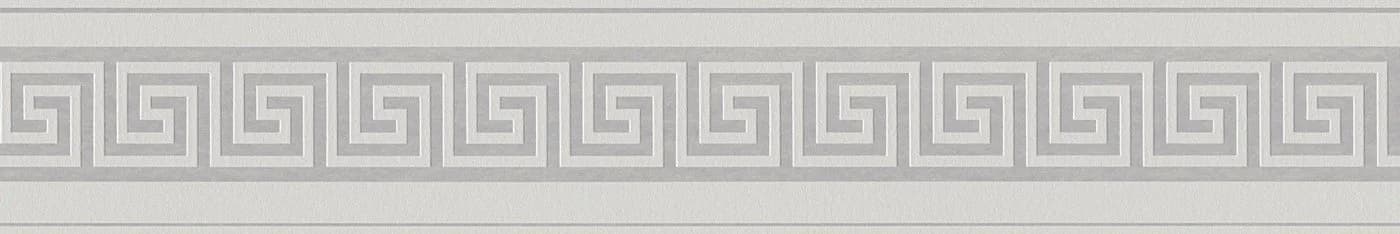 A.S. Création Bordüre Only Borders 11 Grau Metallic Geometrisch - Bild 2