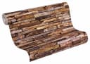 living walls Vliestapete Best of Wood`n Stone 2nd Edition Steinoptik Braun/Grau Bild 3