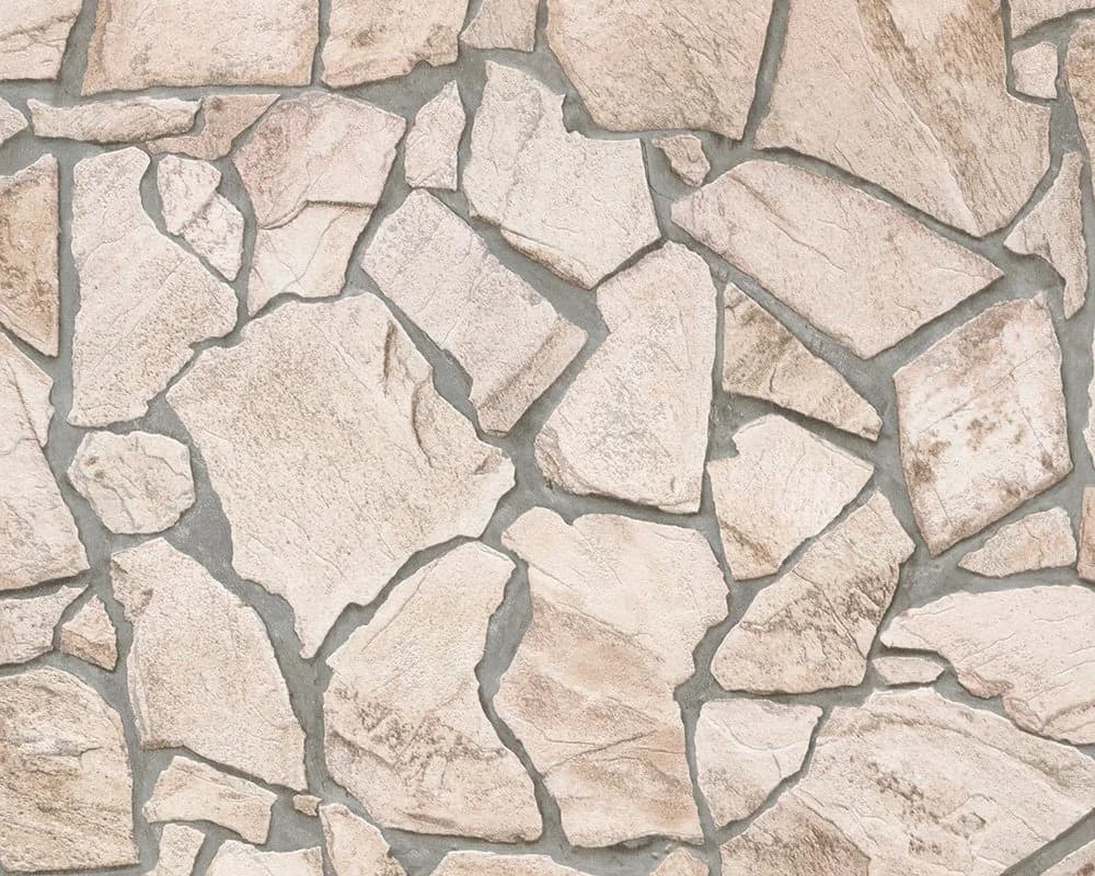 Livingwalls Vliestapete Best of Wood`n Stone 2nd Edition Grau Steinoptik - Bild 2
