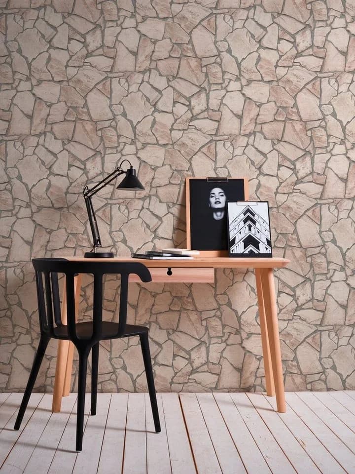 Livingwalls Vliestapete Best of Wood`n Stone 2nd Edition Grau Steinoptik - Bild 3