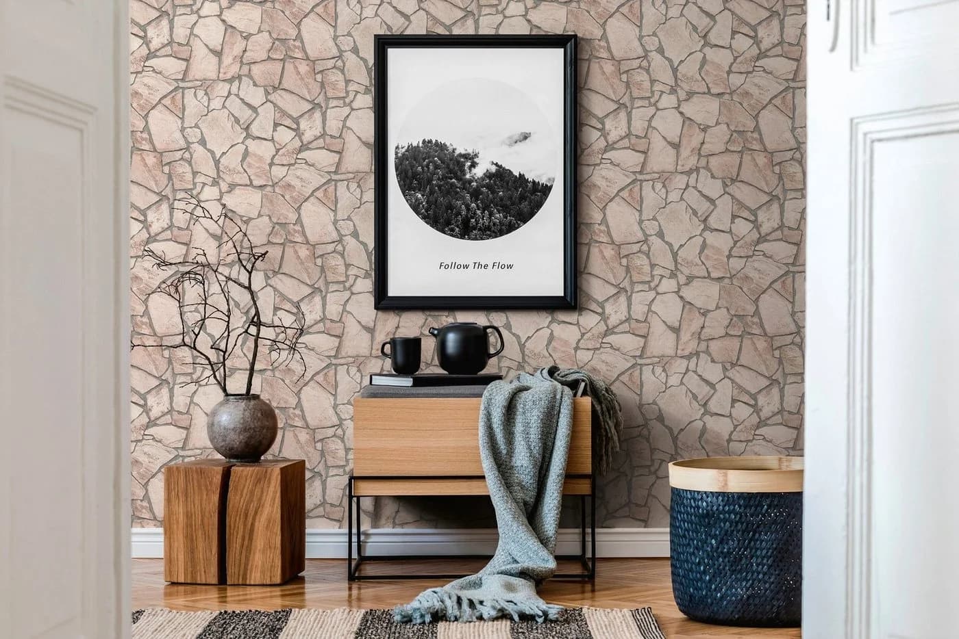 Livingwalls Vliestapete Best of Wood`n Stone 2nd Edition Grau Steinoptik - Bild 4