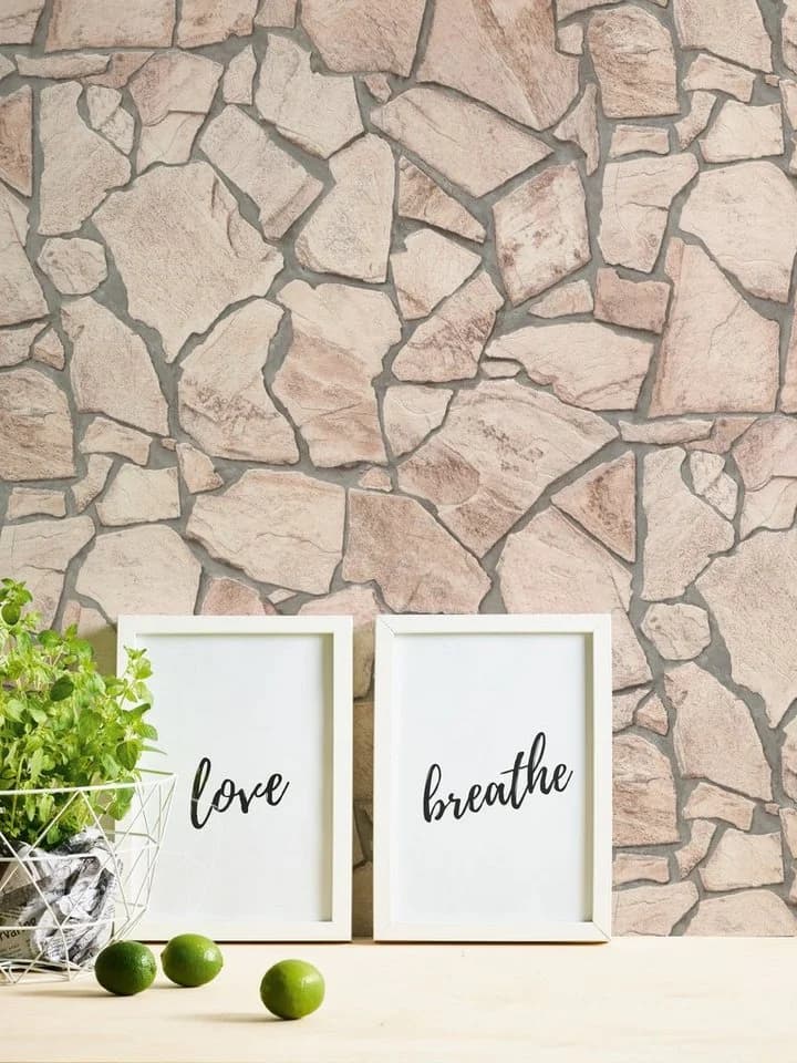 Livingwalls Vliestapete Best of Wood`n Stone 2nd Edition Grau Steinoptik - Bild 5