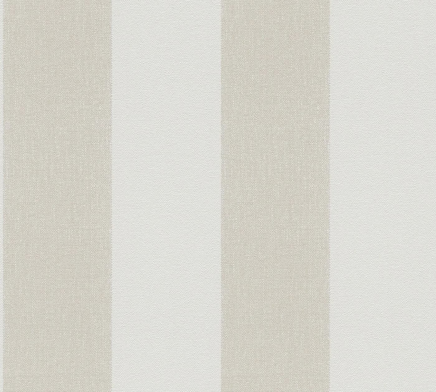 A.S. Création Vliestapete Pure Elegance Streifen Braun Beige Landhaus - Bild 3