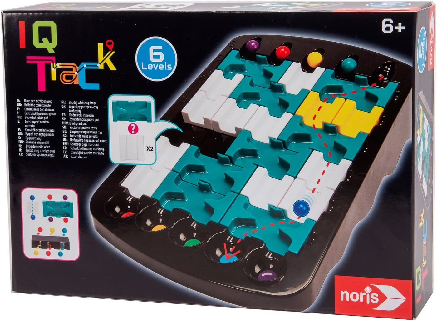 Noris IQ Track Logikspiel 60 Aufgaben - Bild 2