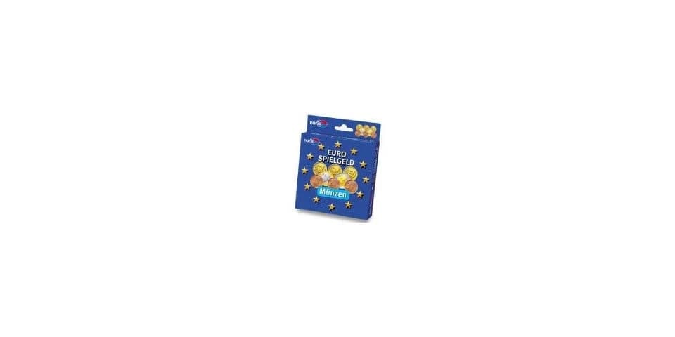 Noris Euro Spielgeld Münzen Set für Rollenspiele