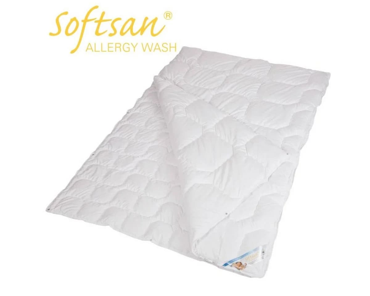 Softsan 4-Jahreszeitenbett Allergy Wash Mikrofaser Allergiker Bettdecke
