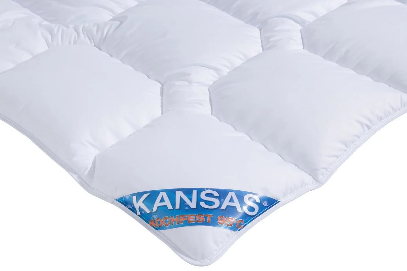 FAN Kansas Microfaser-Bettdecken-Set 2-tlg. Weiß 4-Jahreszeiten - Bild 3