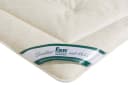 f.a.n. Naturhaarbettdecke Wolle Anti Milbe Weiß 200x200cm Bild 1