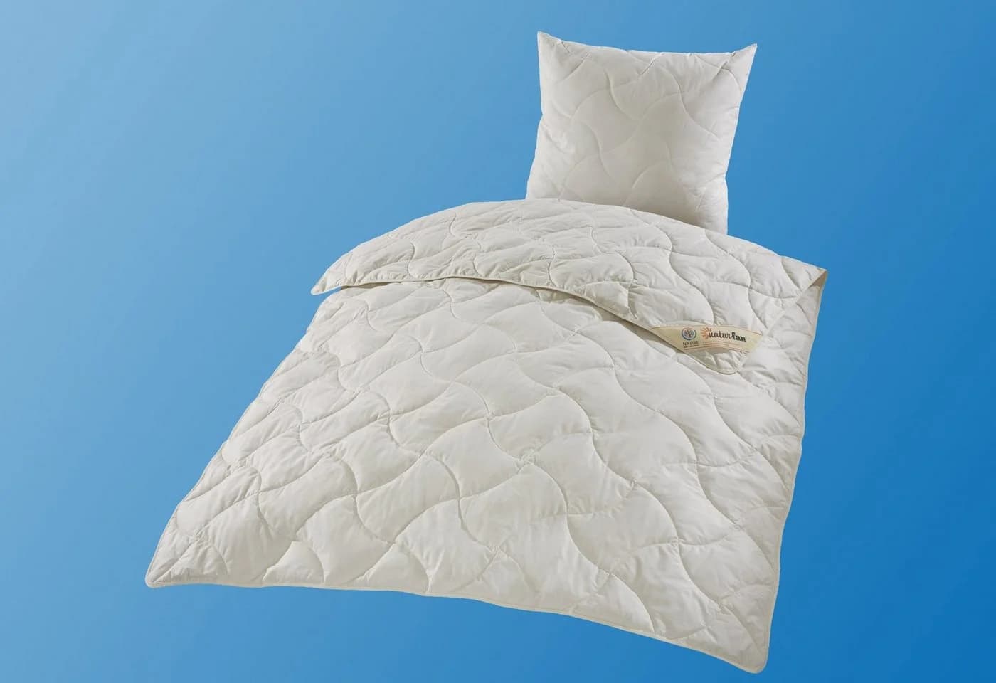 FAN Naturfaserbettdecke TENCEL™ Leinen Beige - Bild 5