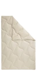 FAN Naturfaserbettdecke TENCEL Leinen Beige Steppbett Bild 5