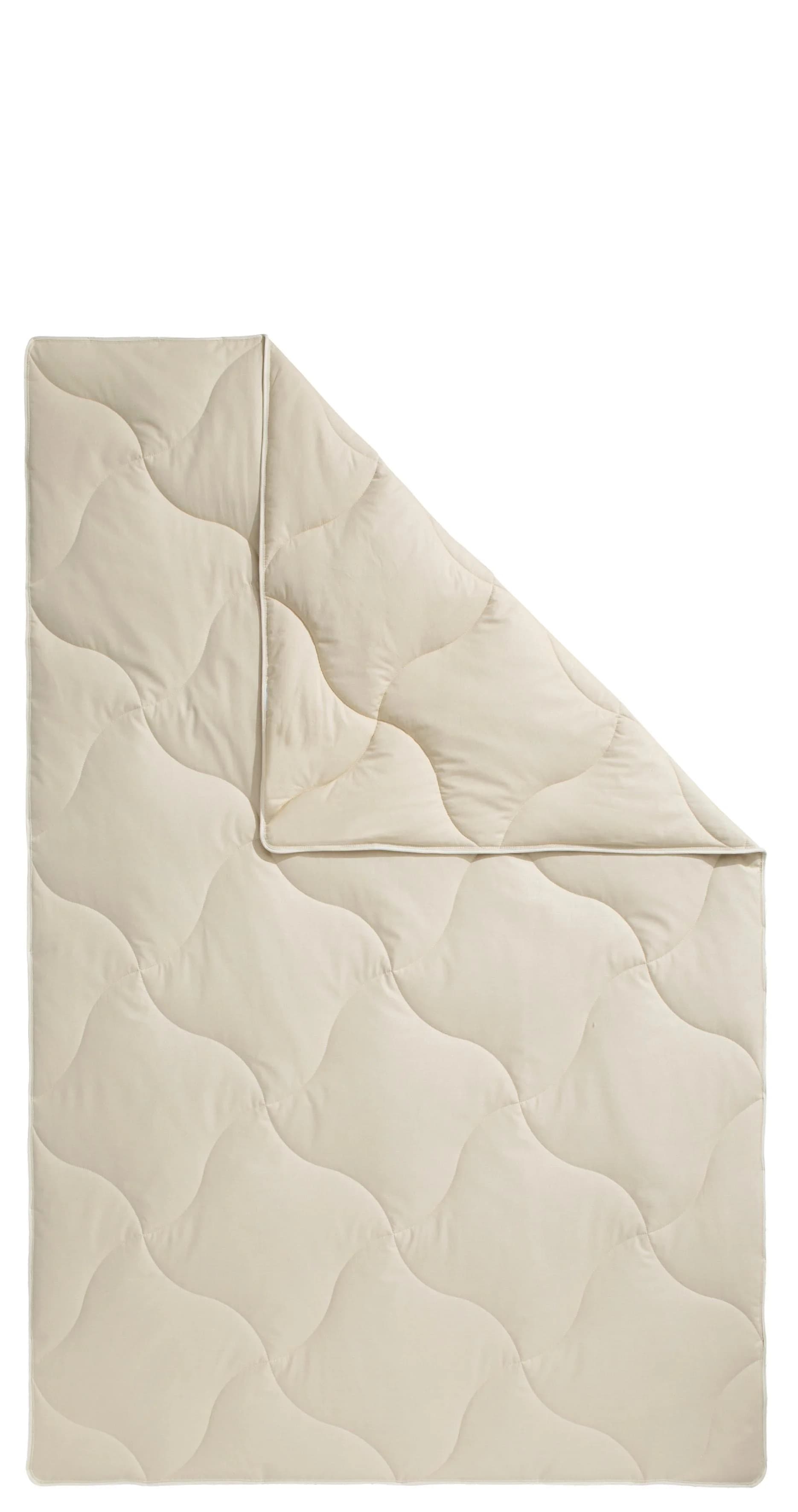 FAN Naturfaserbettdecke TENCEL Leinen Beige Steppbett - Bild 5