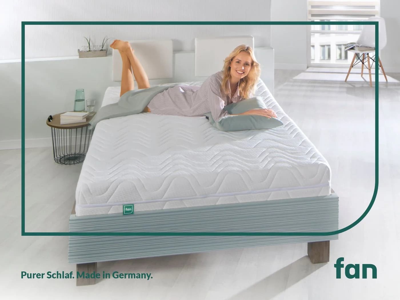 fan 7-Zonen-Kaltschaummatratze mit Noppenschaumauflage, 23 cm hoch - Bild 2