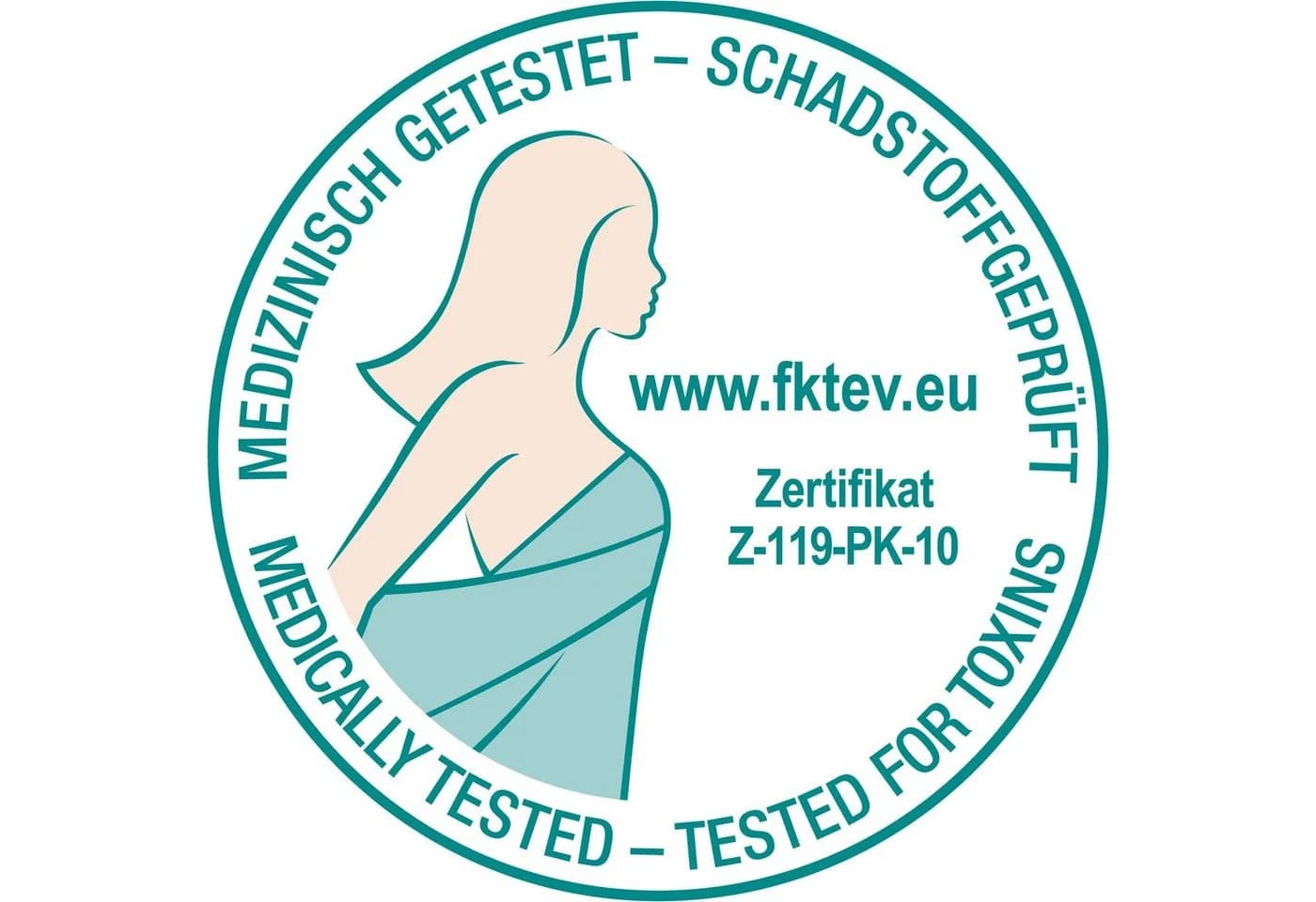 f.a.n. Medisan Sleep & Care Latex Nackenstützkissen Weiß - Bild 3