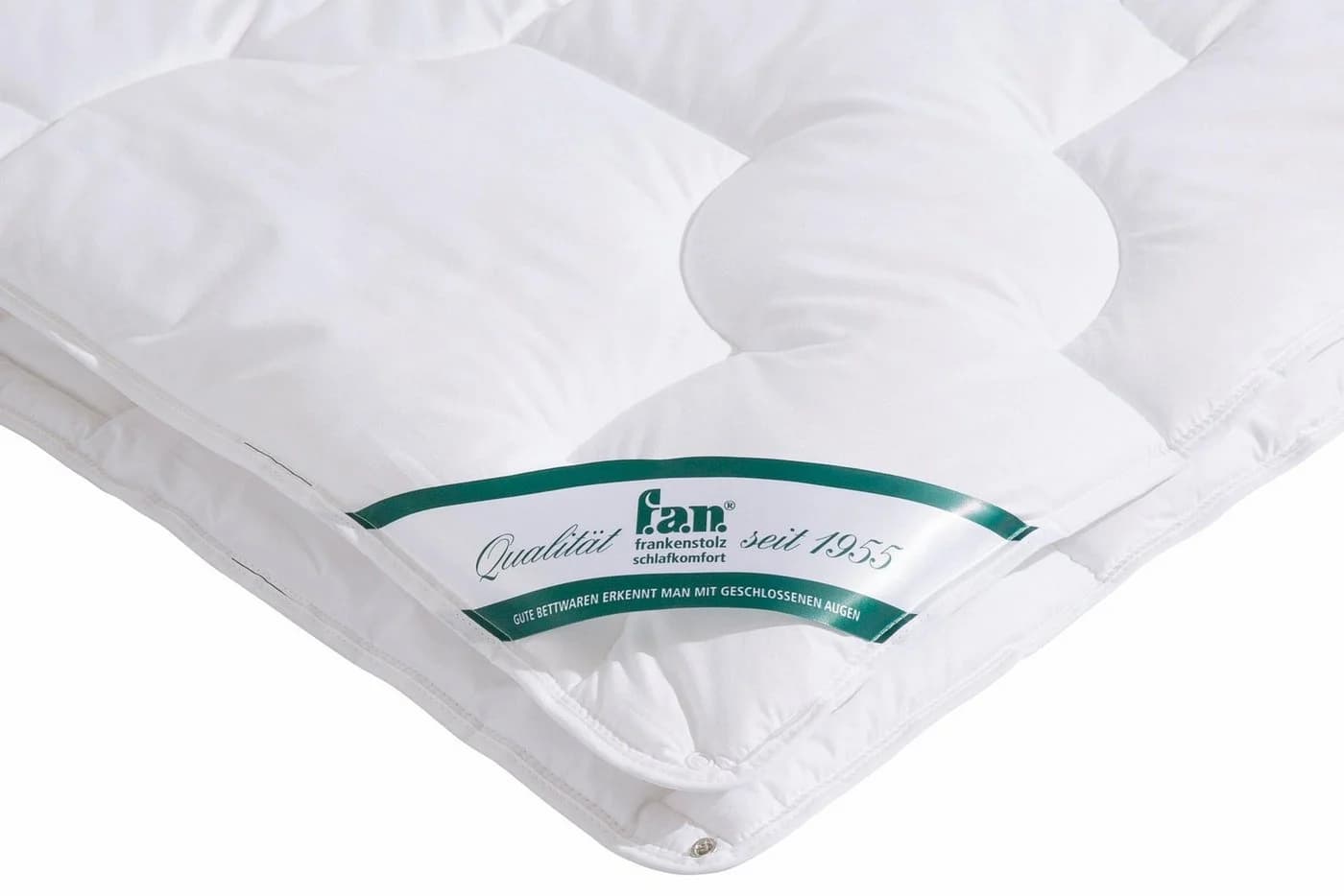 f.a.n. Texas 4-Jahreszeiten-Bettdecke Weiß Baumwolle Polyester - Bild 4