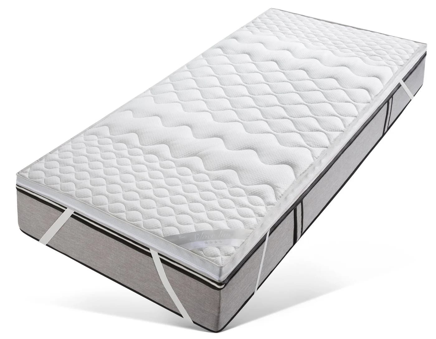 F.A.N. Softly XXL PLUS Silverline Topper Weiß 7-Zonen Kaltschaum