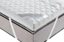 Topper FAN "Softly XXL PLUS Silverline" Kaltschaum 7-Zonen Topper Weiß Bild 3
