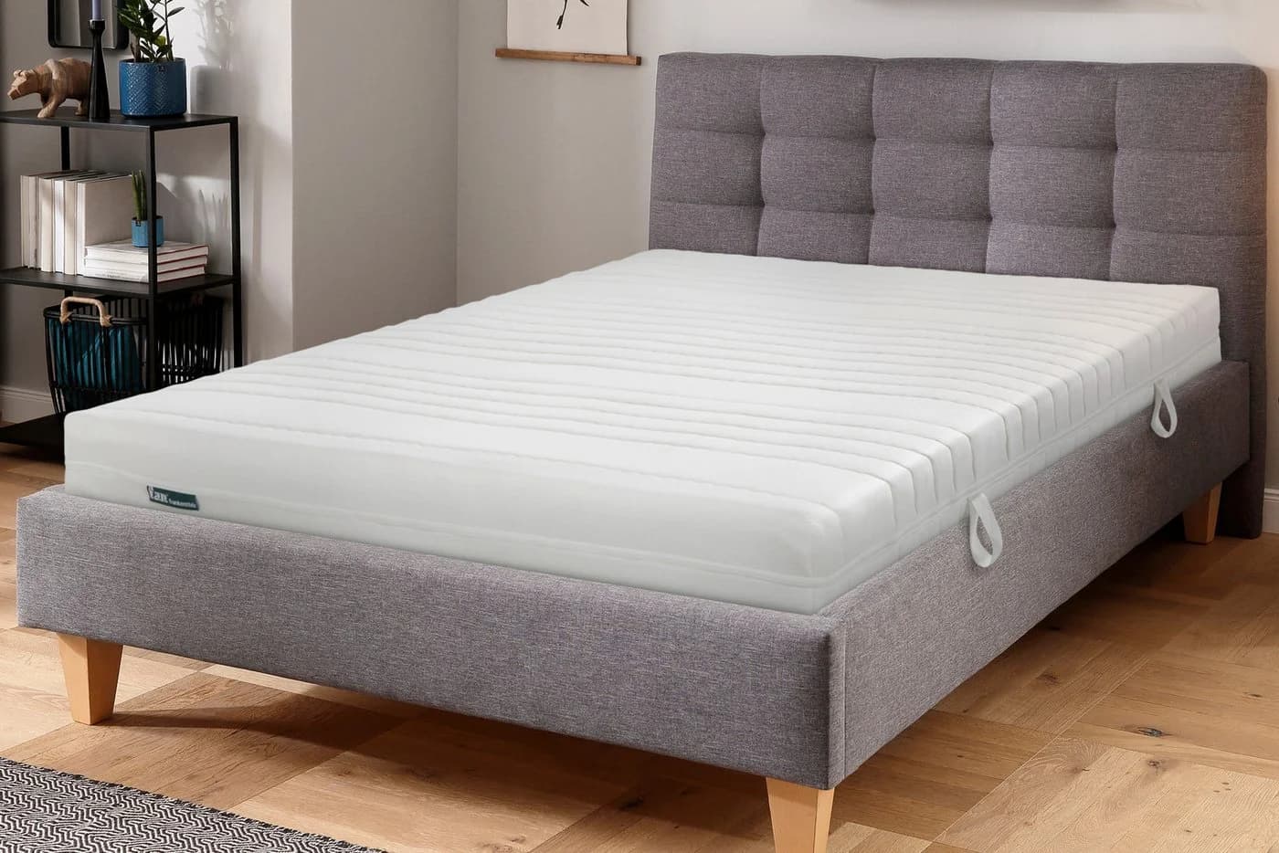 Bonnellfederkernmatratze f.a.n. ProVita Komfort B 140x200 cm Weiß