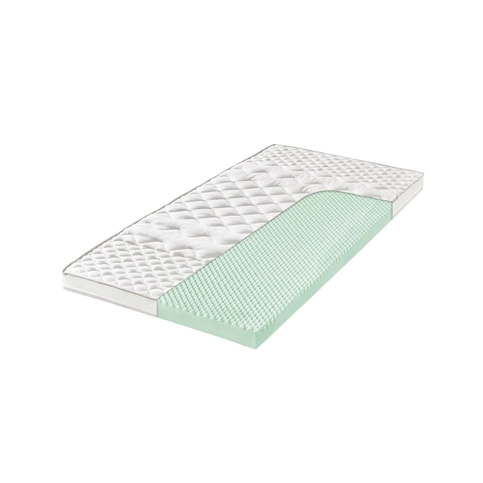 f.a.n. Matratzentopper Big XXL H2 100x200 cm Weiß