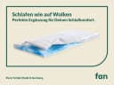 F.A.N. Gel-Feeling 7-Zonen Topper Weiß Kaltschaum Bild 1