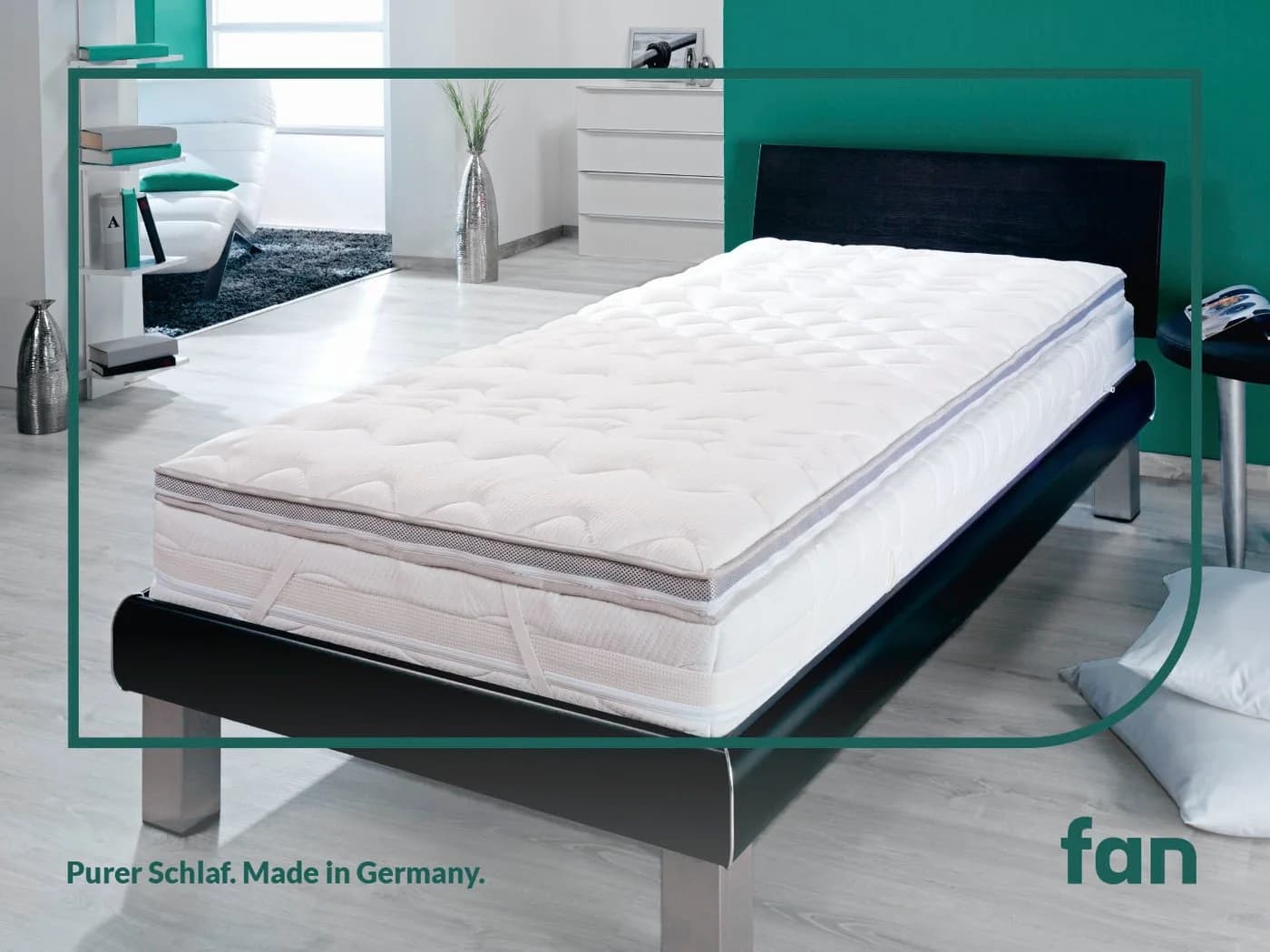 f.a.n. Premium Kaltschaum-Topper XXL Soft Plus Weiß 7-Zonen - Bild 2