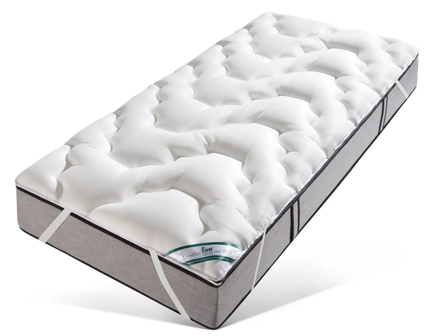 FAN Boxspring Matratzenauflage Weiß 100x200 cm - Bild 2