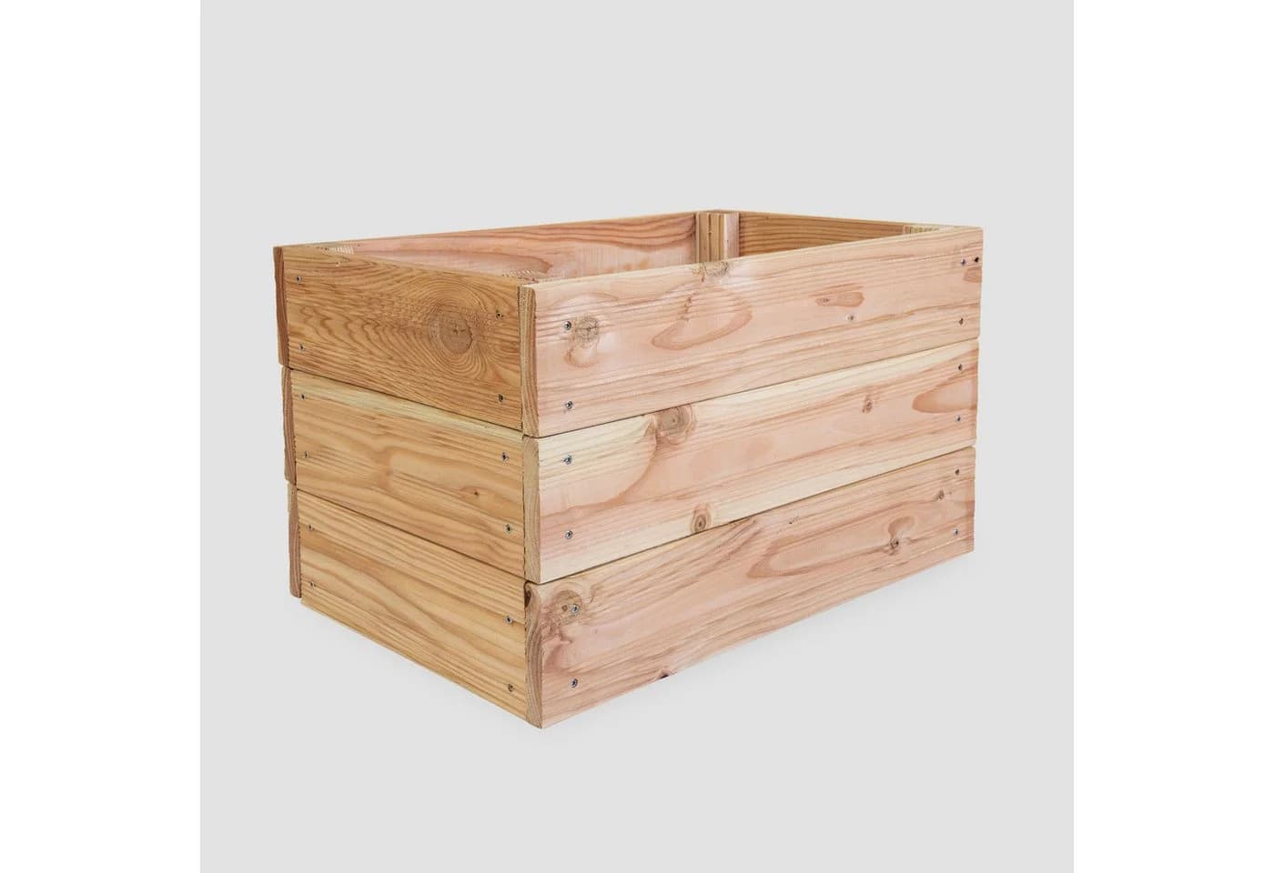 WOMONY Mini-Hochbeet Douglasie Natur 60 x 39 x 36 cm - Bild 2