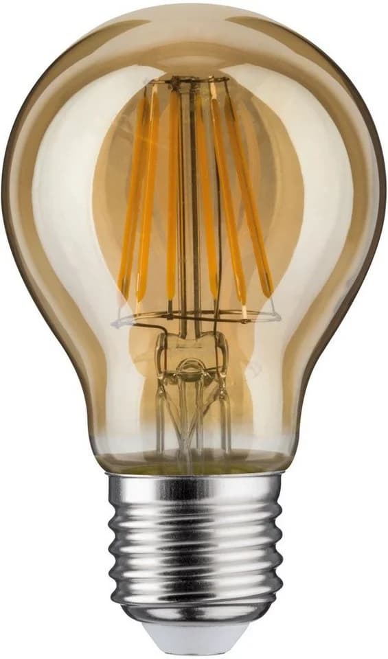 Paulmann LED-Leuchtmittel 3er Pack 6,5 W E27 Warmweiß Gold - Bild 3