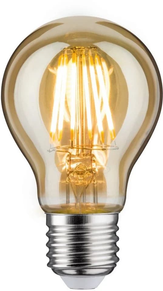 Paulmann LED-Leuchtmittel 3er Pack 6,5 W E27 Warmweiß Gold - Bild 4