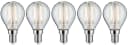 Paulmann LED-Filament 5er Pack Tropfen E14 Warmweiß Klar Bild 2