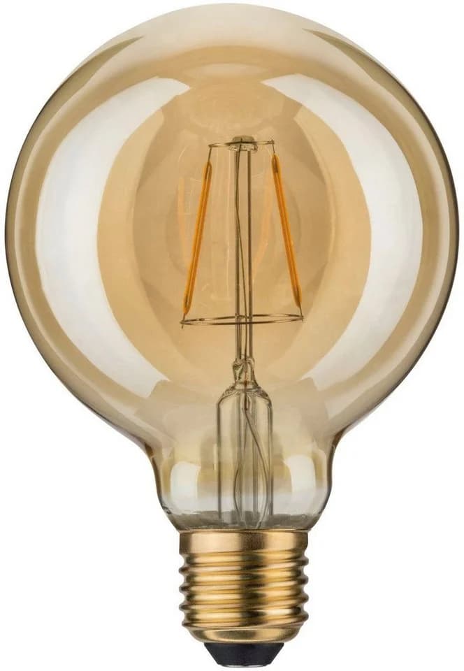 Paulmann LED-Leuchtmittel Vintage Globe 95 E27 Gold 1700K