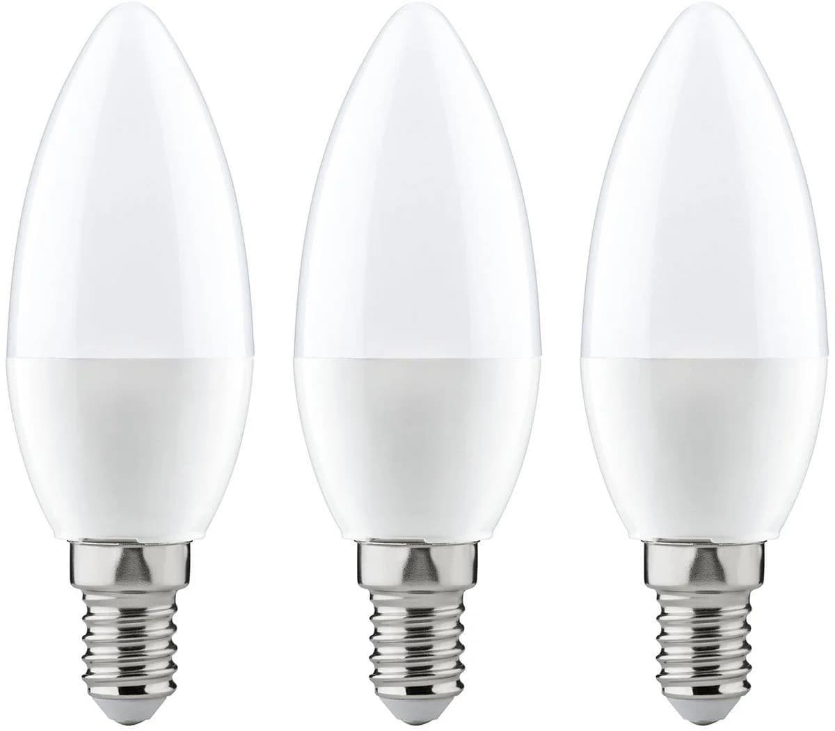 Paulmann LED-Leuchtmittel Kerze 4W E14 Warmweiß 3er-Pack - Bild 2