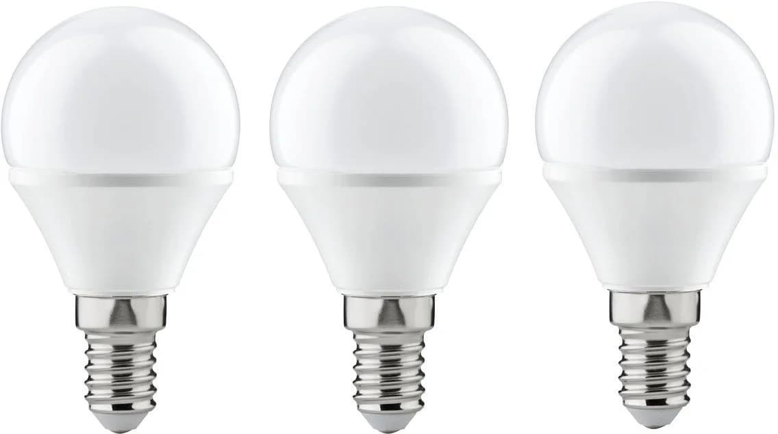 Paulmann LED-Leuchtmittel Tropfen 4W E14 Warmweiß 3er-Pack