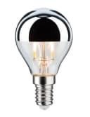 Paulmann LED-Lampe E14 827 Tropfen Kopfspiegel silber 2,6W Bild 2
