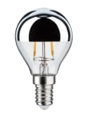 Paulmann LED-Lampe E14 827 Tropfen Kopfspiegel silber 2,6W Bild 4