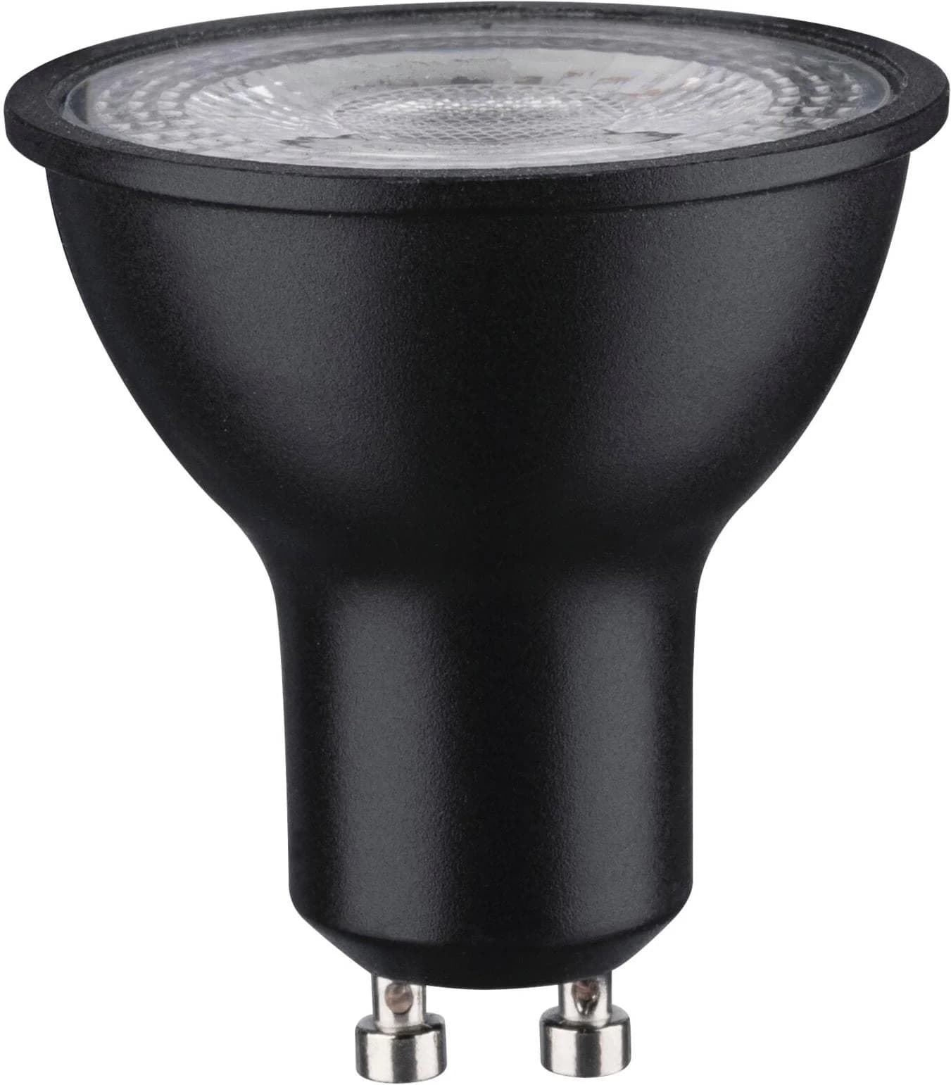 PAULMANN LED-Leuchtmittel GU10 Schwarz Matt 7W 4000K Dimmbar