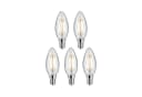 Paulmann LED-Leuchtmittel 5er Pack Kerze 470lm 2700K Warmweiß E14 Bild 4