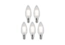 Paulmann LED Leuchtmittel 5er Pack Kerze E14 Warmweiss 470lm Bild 2