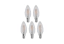 Paulmann LED Leuchtmittel 5er Pack Kerze E14 Warmweiss 470lm Bild 4