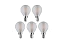 Paulmann LED-Leuchtmittel 5er Pack Tropfen 470lm 2700K matt 230V E14 Bild 2