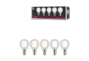 Paulmann LED-Leuchtmittel 5er Pack Tropfen 470lm 2700K matt 230V E14 Bild 3