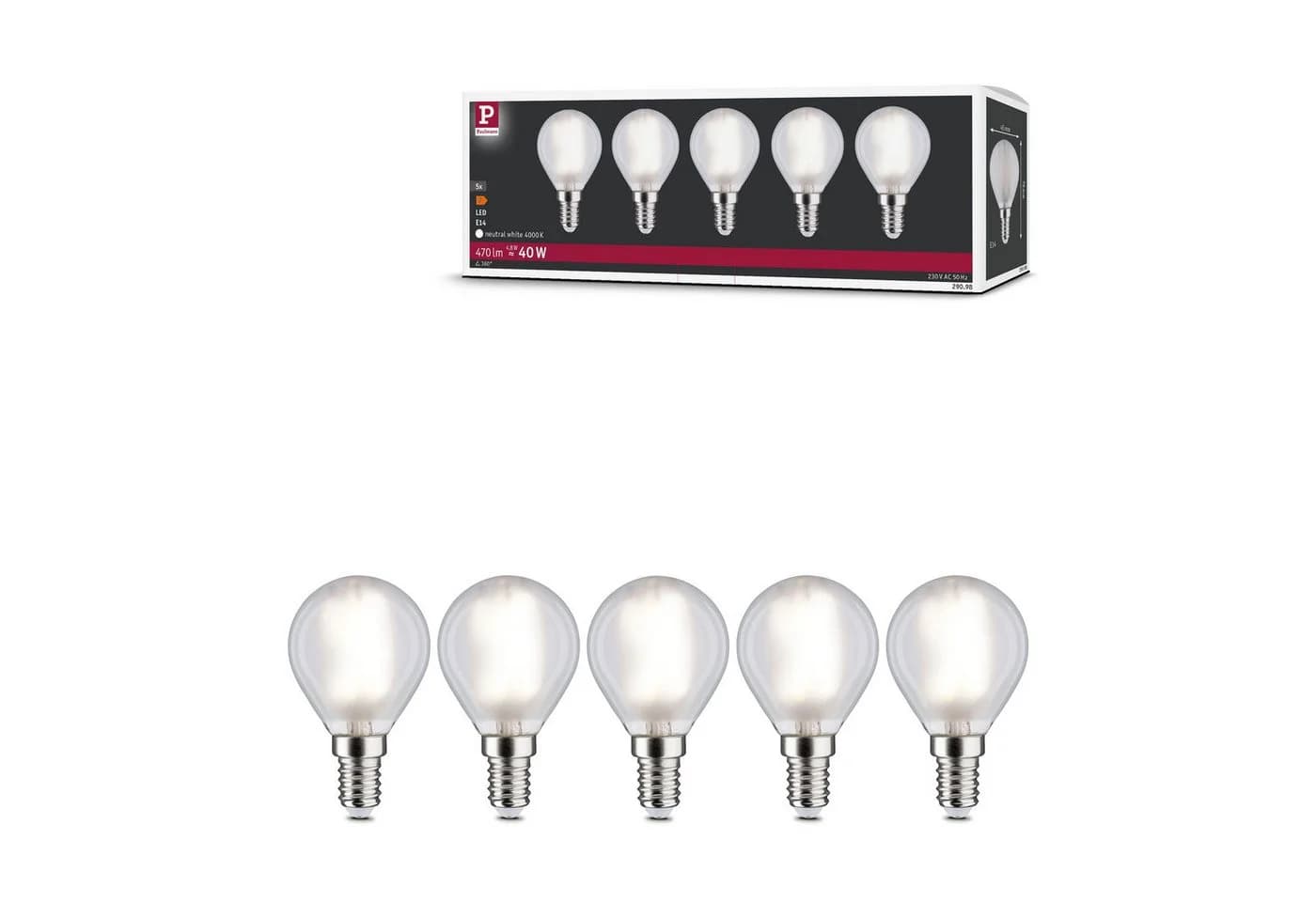 LED-Leuchtmittel Filament Neutralweiß Tropfen - Bild 4