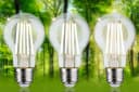Paulmann LED-Leuchtmittel Eco-Line 3er Pack E27 4W 3000K Warmweiß Klar Bild 1