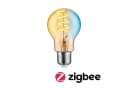 Paulmann LED-Lampe Zigbee E27 7,5W CCT dim gold Bild 2